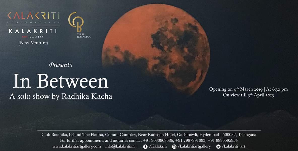 In Between - A solo show by Radhika Kacha