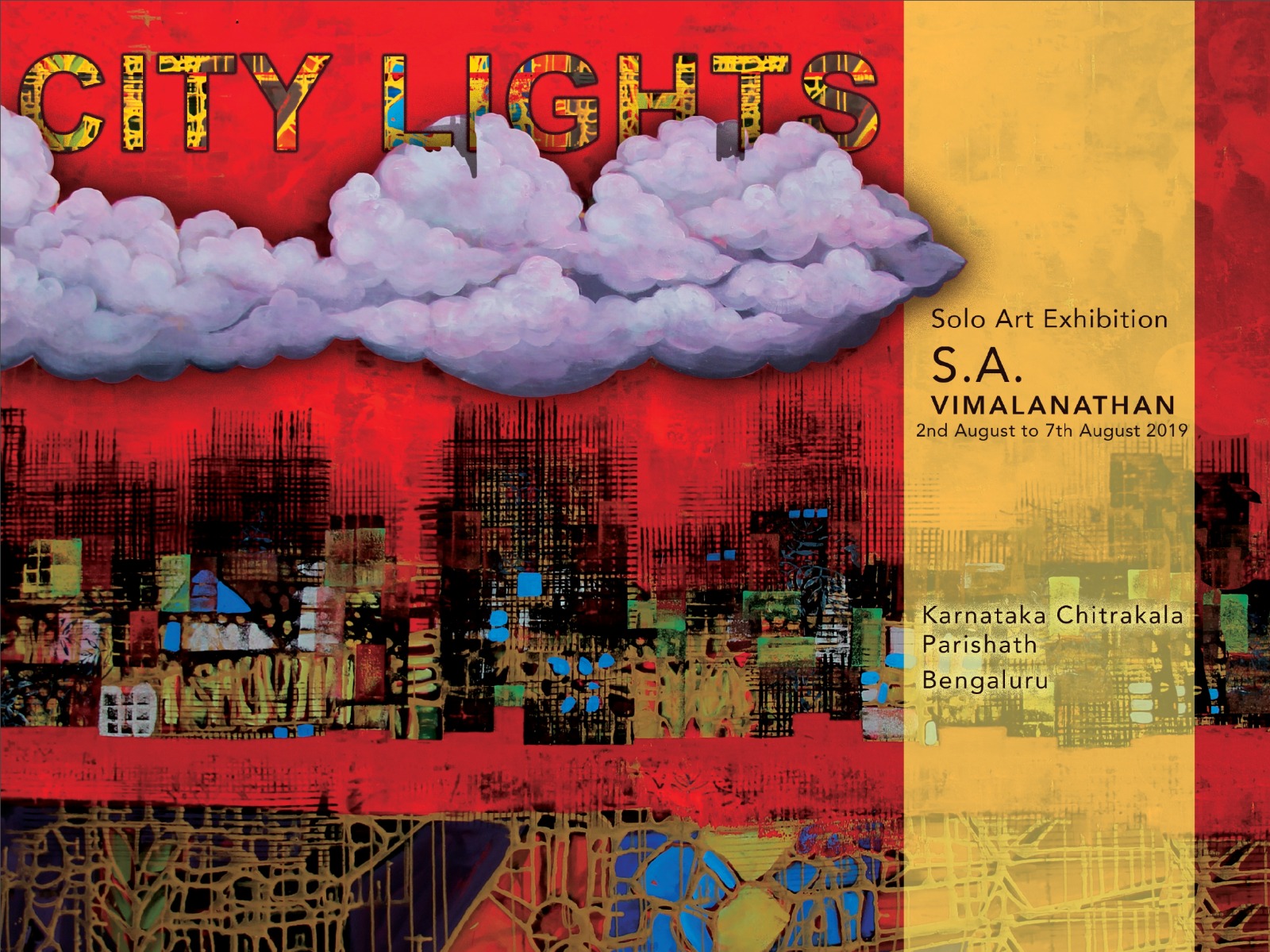 City Lights -  One-Man exhibition of Paintings by S.A. Vimalanathan