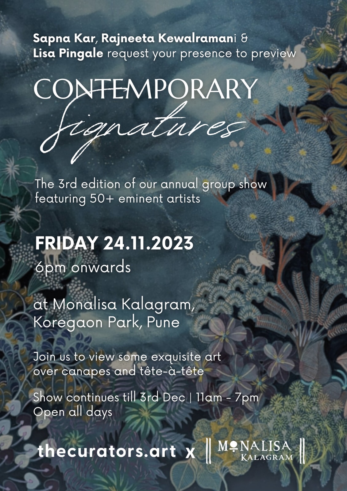 Contemporary Signatures - A group show featuring 50+ eminent artists