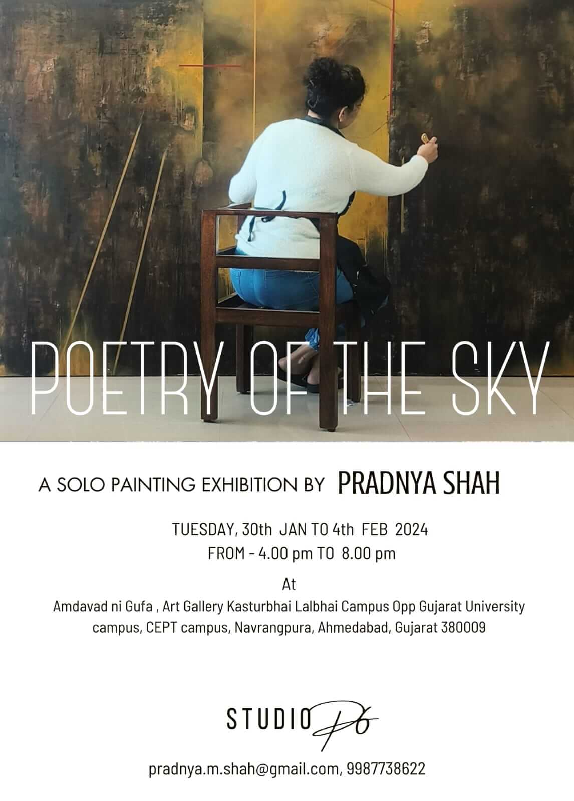 Poetry of the Sky - A solo painting exhibition by Pradnya Shah